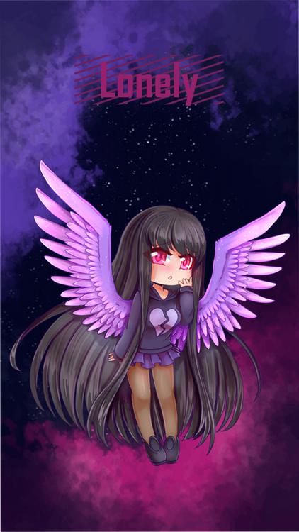 Gacha Life Dark Units Dark wallpaper