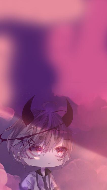 Gacha Life Rose Pink Pink wallpaper