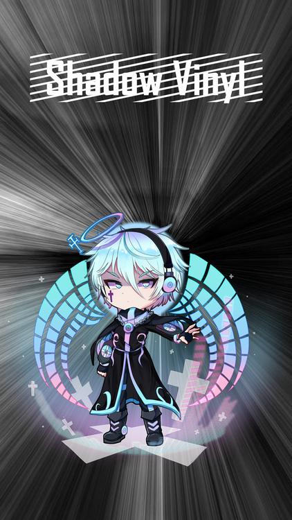 Gacha Life Shadow Units Dark wallpaper