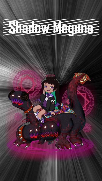 Gacha Life Shadow Units Dark wallpaper