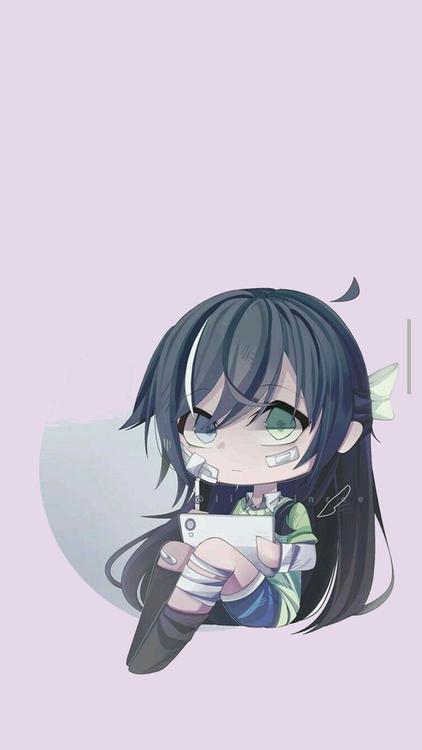 Gacha Life Softy Pink wallpaper