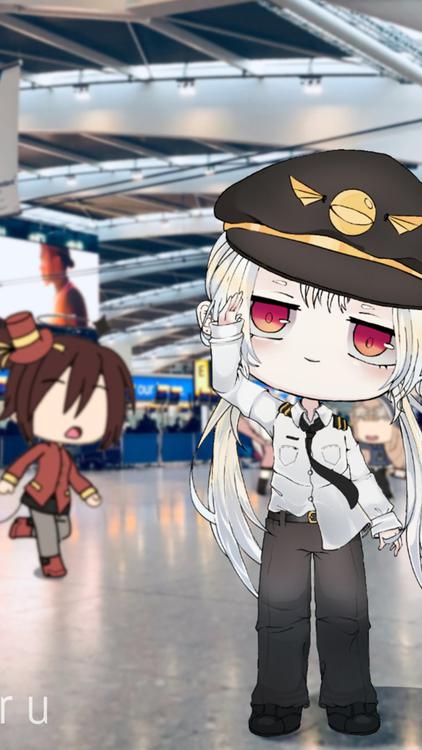 Gacha Life Gacha Redux Gray wallpaper