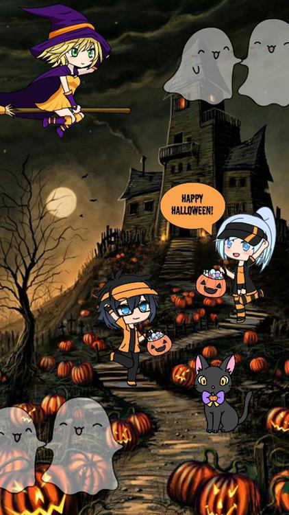 Gacha Life Gacha Redux Black wallpaper