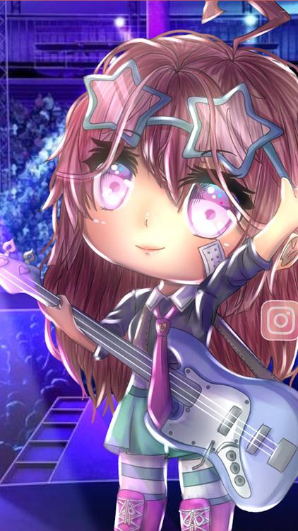 Gacha Life Gacha Redux Pink wallpaper