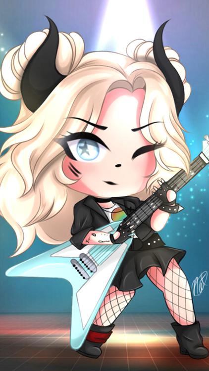 Gacha Life Gacha Redux White wallpaper