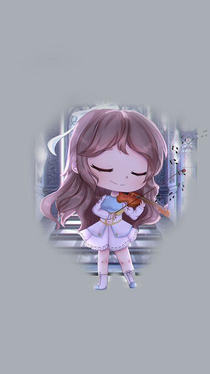 Gacha Life Gacha Tall Tale Gray wallpaper