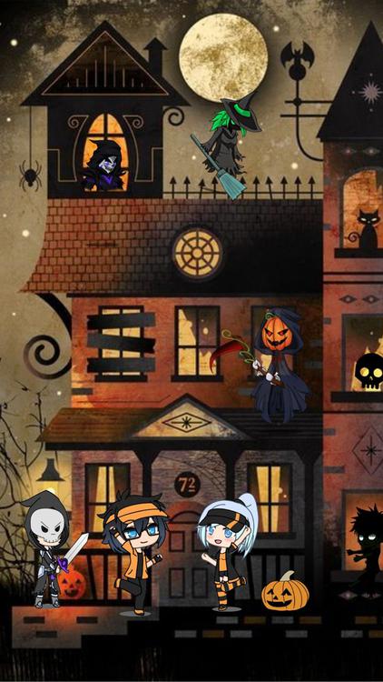 Gacha Life Gacha Tall Tale Black wallpaper