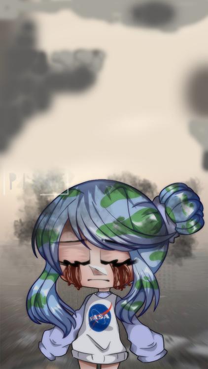 Gacha Life Gacha Tall Tale Red wallpaper