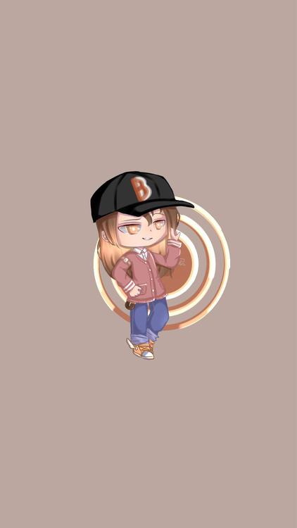 Gacha Life Gacha Tall Tale Gray wallpaper