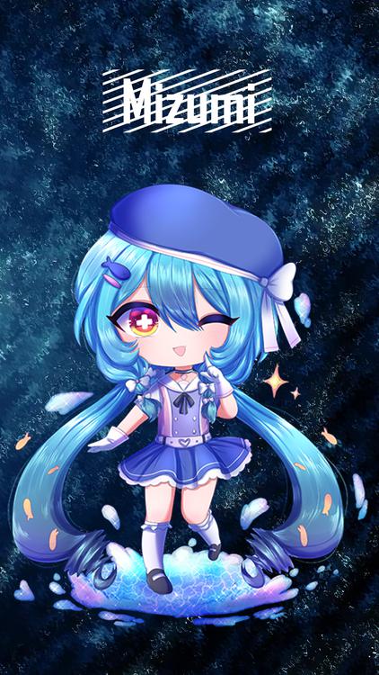 Gacha Life Water Units wallpaper 14 - free HD download