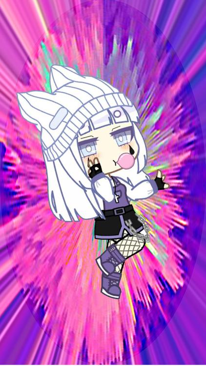 Gacha Life Gacha Stars White wallpaper