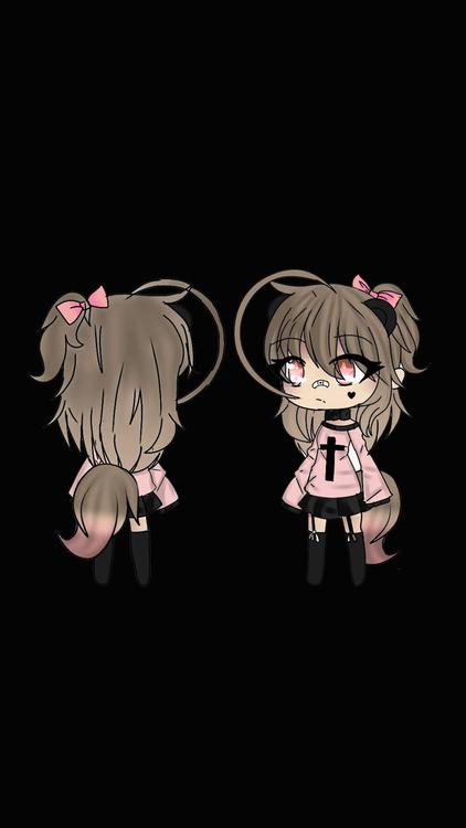 Gacha Life Gacha Stars Black wallpaper