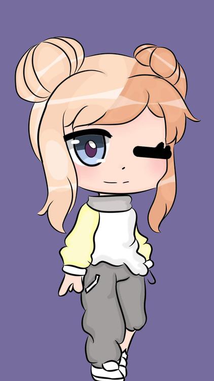 Gacha Life Gacha Stars Blue wallpaper