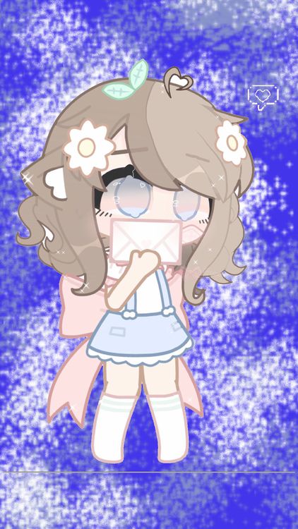 Gacha Life Toca Boca Life Blue wallpaper