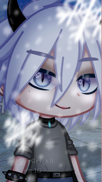 Gacha Life Toca Boca Life Blue wallpaper