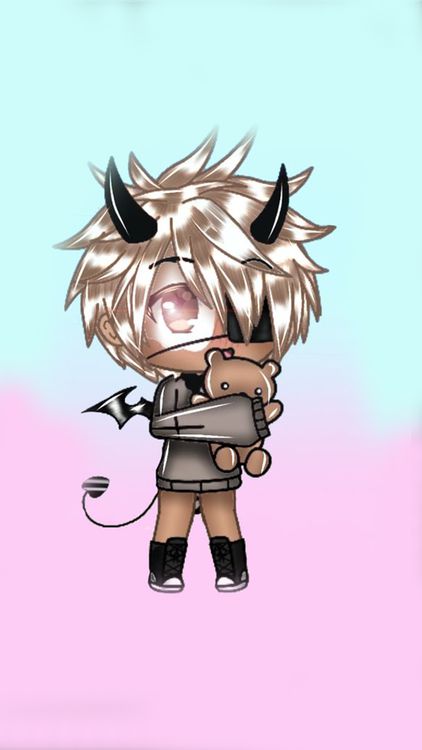 Gacha Life Toca Boca Life Pink wallpaper