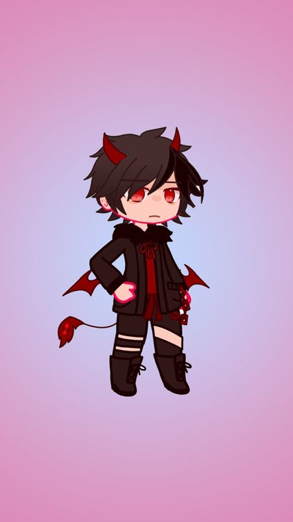 Gacha Life Boyband Pink wallpaper