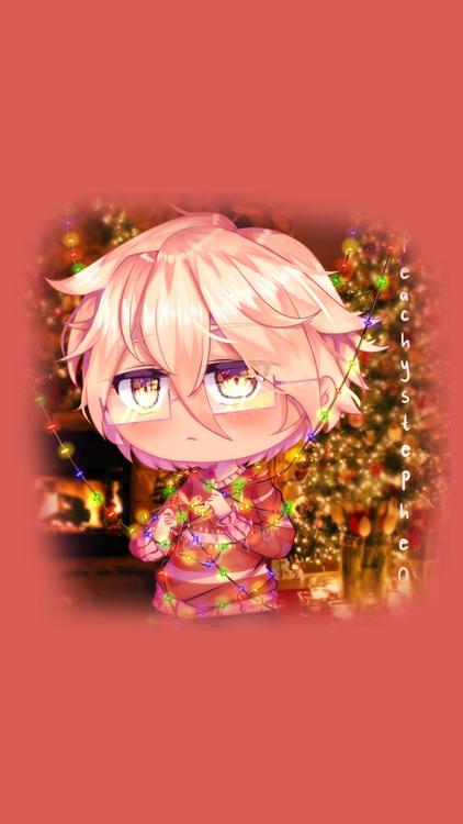 Gacha Life Gacha Boys Red wallpaper