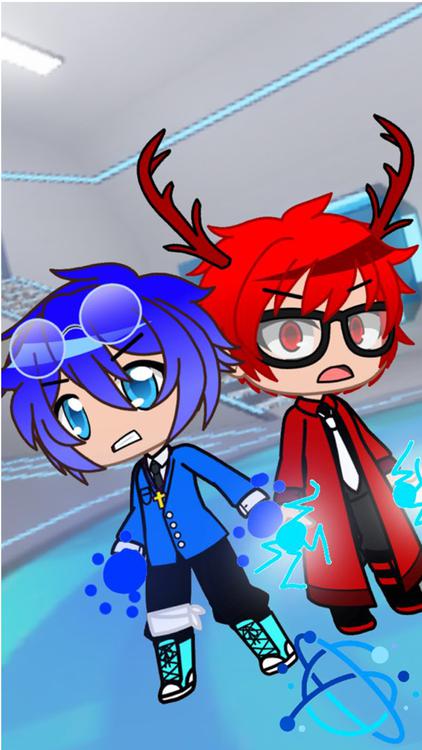 Gacha Life Gacha Boys Blue wallpaper