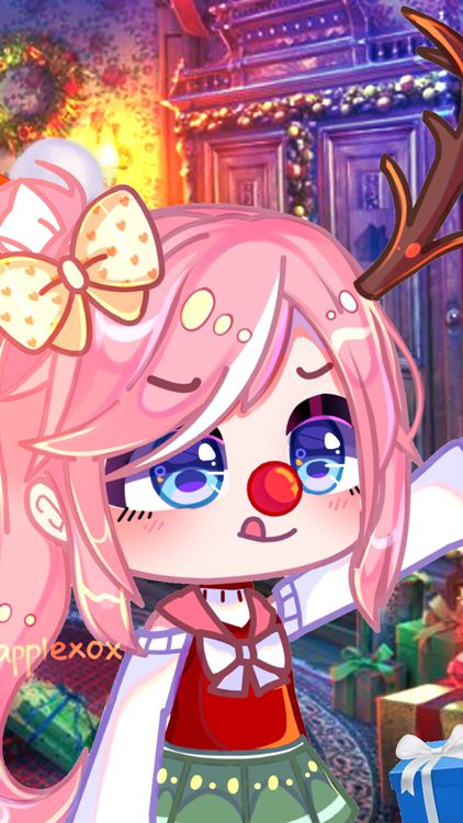 Gacha Life Christmas Gacha wallpaper 2 - free HD download