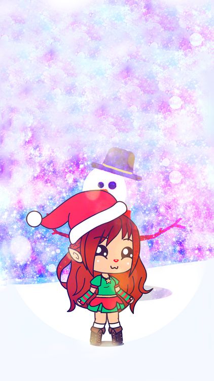 Gacha Life Christmas Gacha wallpaper 12 - free HD download