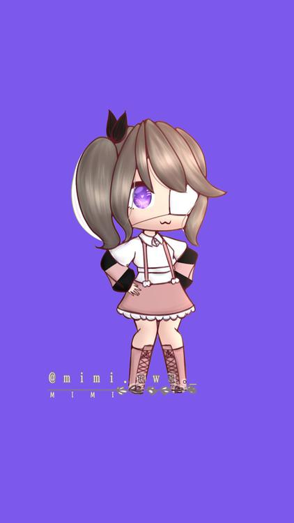 Gacha Life Spin the Wheel Blue wallpaper