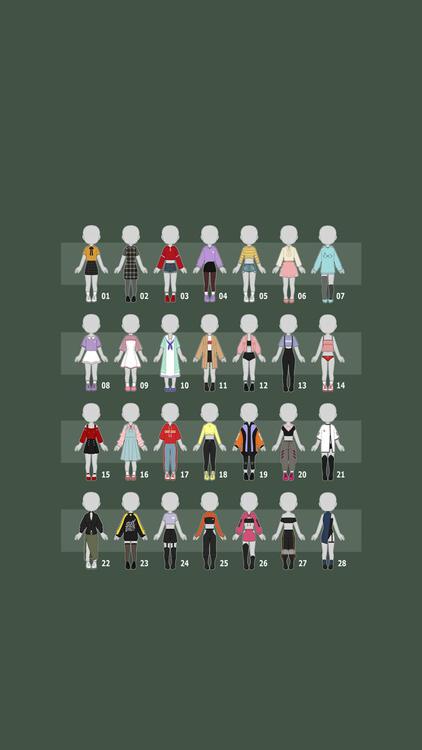 Gacha Life Gacha Life Dress Up Gray wallpaper