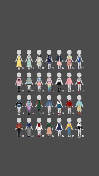 Gacha Life Gacha Life Dress Up Gray wallpaper