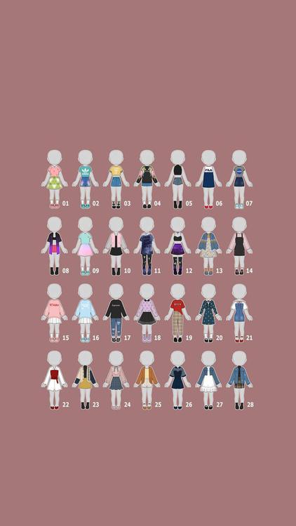 Gacha Life Gacha Life Dress Up Red wallpaper