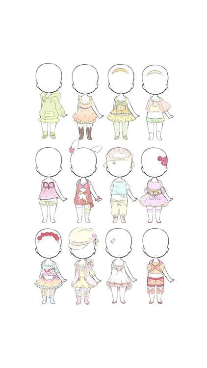 Gacha Life Gacha Life Dress Up White wallpaper