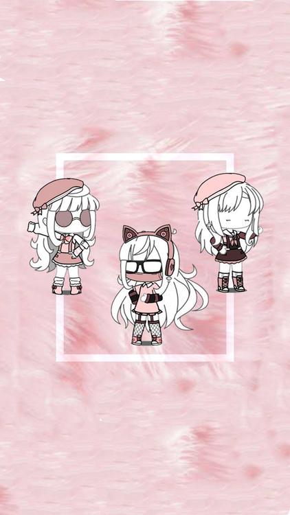 Gacha Life Gacha Life Dress Up Red wallpaper