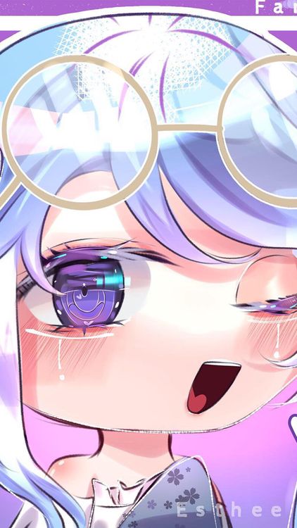 Gacha Life Gacha Girl White wallpaper