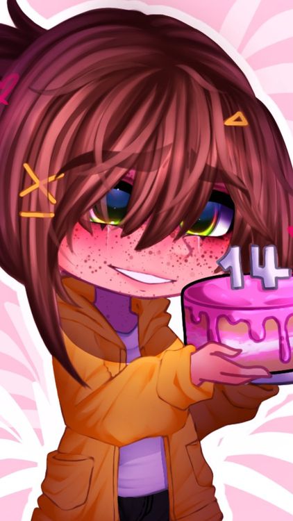 Gacha Life Gacha Girl White wallpaper