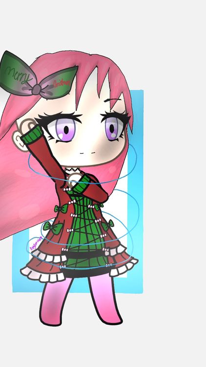 Gacha Life Gacha Xmas wallpaper 3 - free HD download