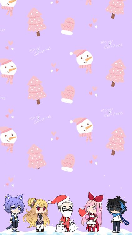 Gacha Life Gacha Xmas wallpaper 10 - free HD download