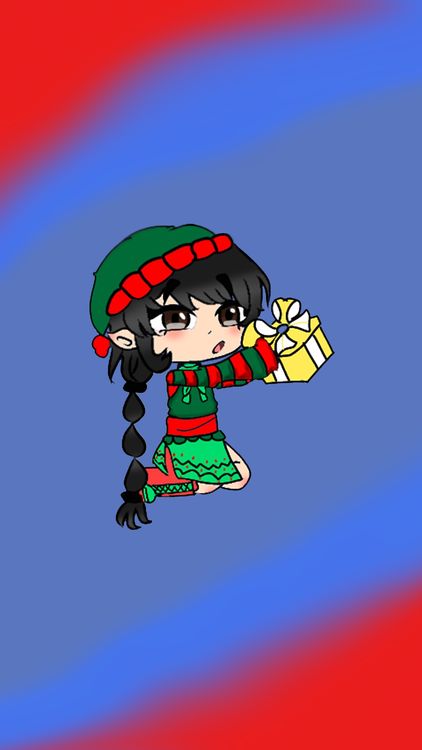 Gacha Life Gacha Xmas wallpaper 1 - free HD download