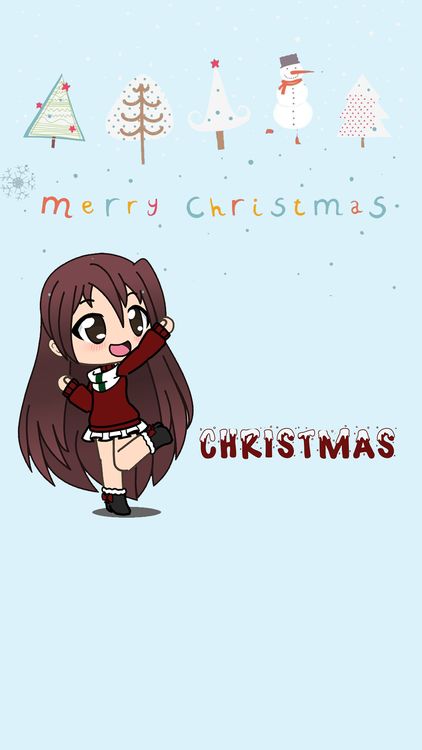 Gacha Life Gacha Xmas wallpaper 4 - free HD download