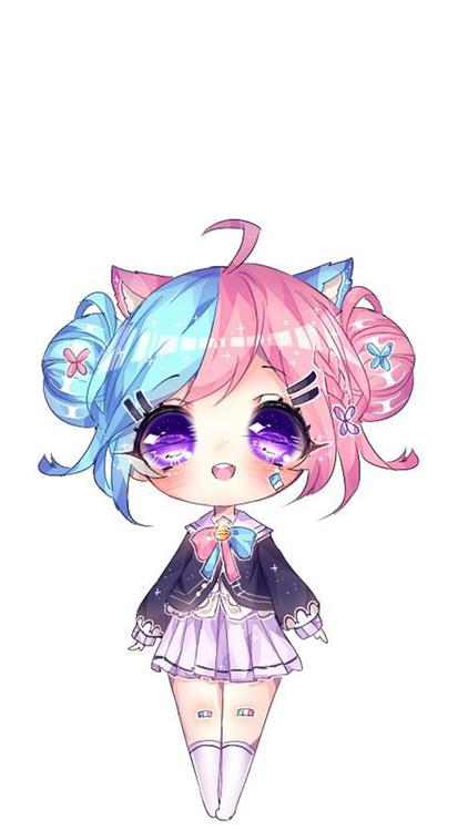 Gacha Life Gacha Oc's White wallpaper