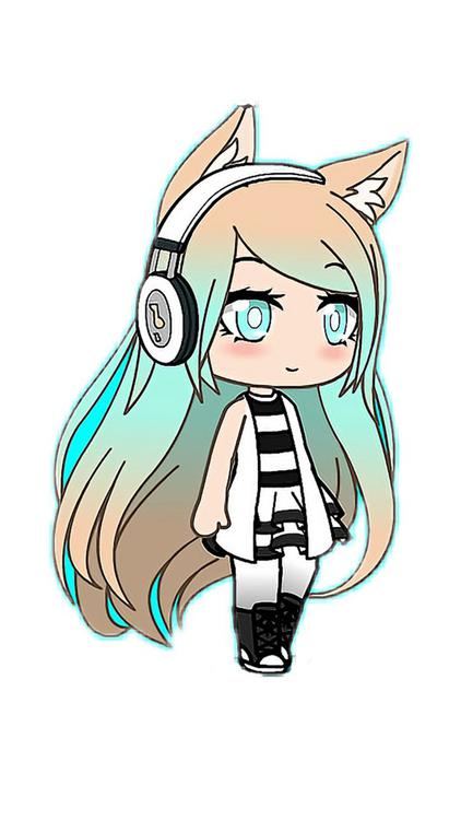 Gacha Life Gacha Oc's White wallpaper