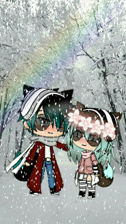 Gacha Life Gacha Universal Gray wallpaper