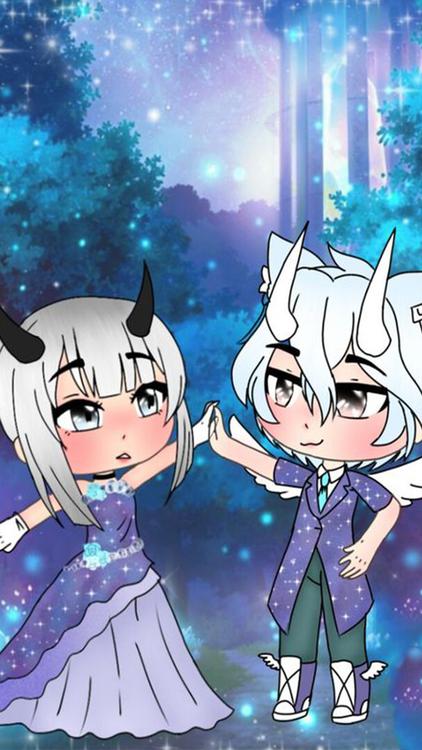 Gacha Life BFF Blue wallpaper