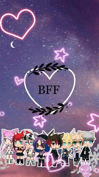 Gacha Life BFF HD wallpaper for phone and desktop