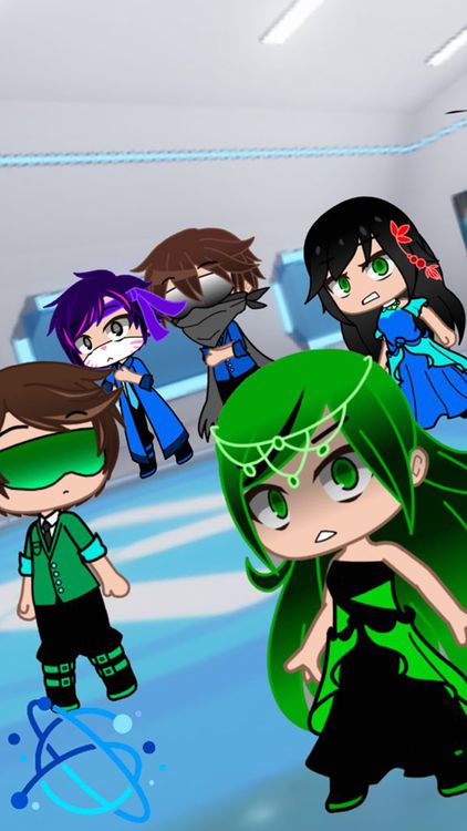 Gacha Life Gacha Hard Girl Gray wallpaper