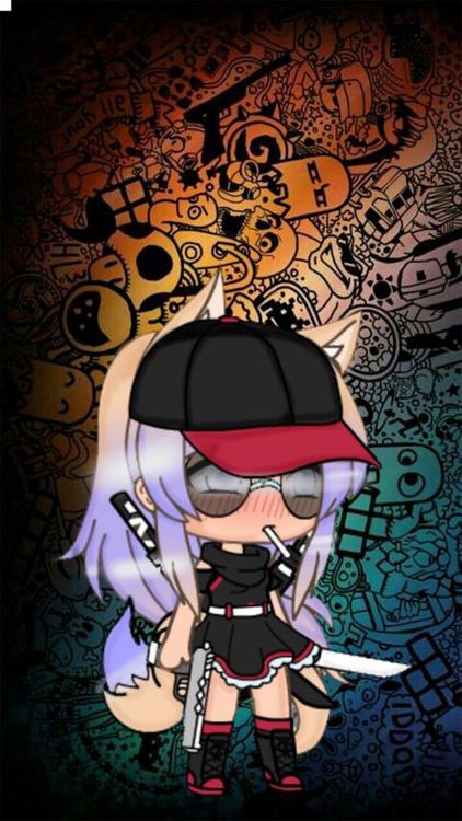 Gacha Life Killer Black wallpaper