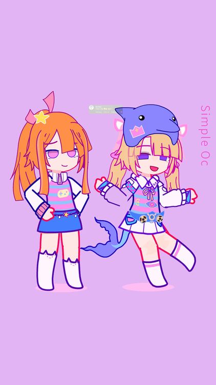 Gacha Life @kyydayy_2k8 Pink wallpaper