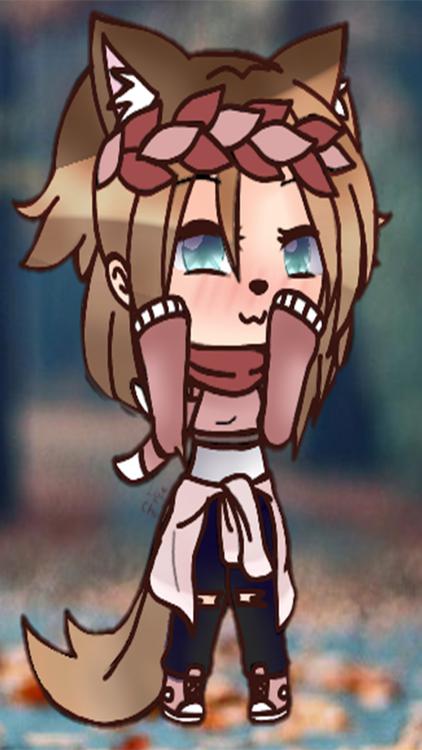 Gacha Life Gacha Nox Red wallpaper