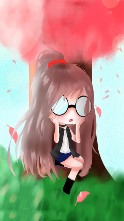 Gacha Life Gacha Nox Cyan wallpaper