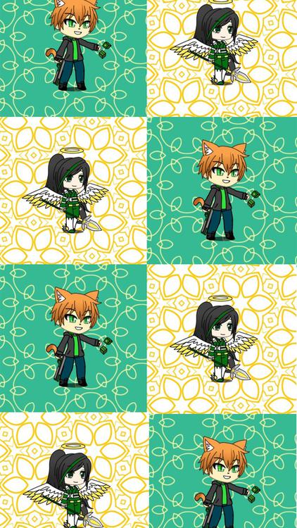 Gacha Life Gacha Nox Yellow wallpaper