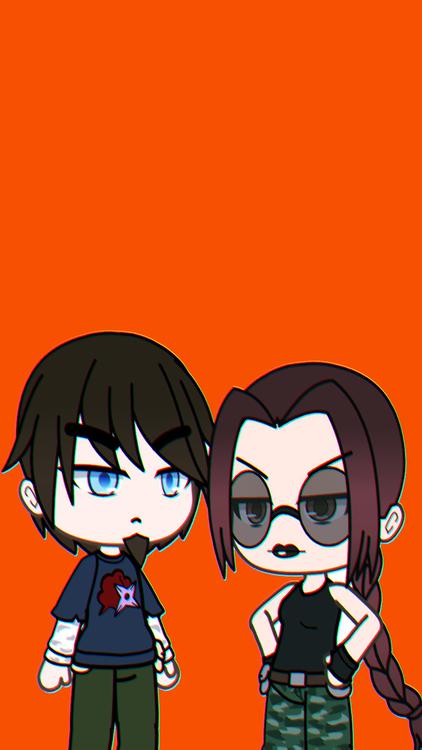 Gacha Life Gacha Nox Orange wallpaper