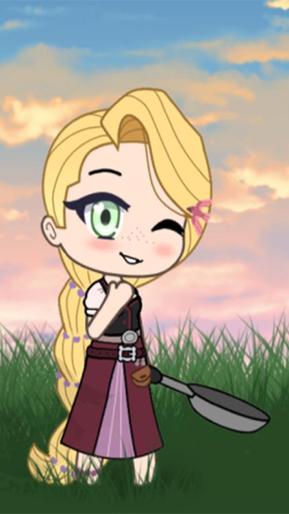 Gacha Life Gacha Nox Green wallpaper